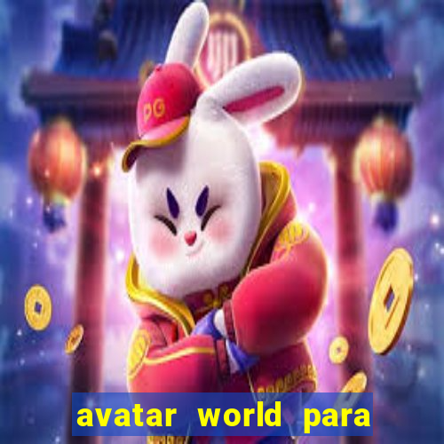 avatar world para colorir e imprimir